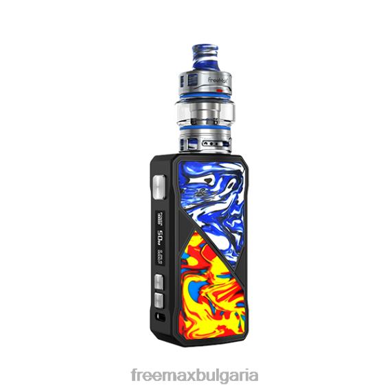 FreeMAX MAXUS 50w комплект 6042269 Freemax price жълто-синьо