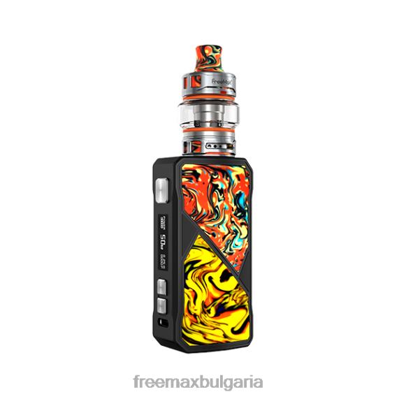 FreeMAX MAXUS 50w комплект 6042270 Freemax kit оранжево-жълт